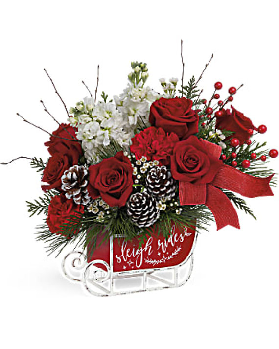 Christmas Day Sleigh Bouquet