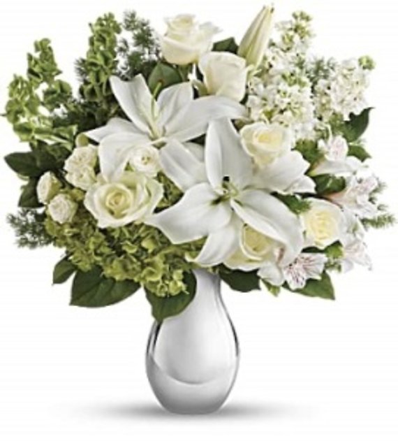 Shimmering White Bouquet