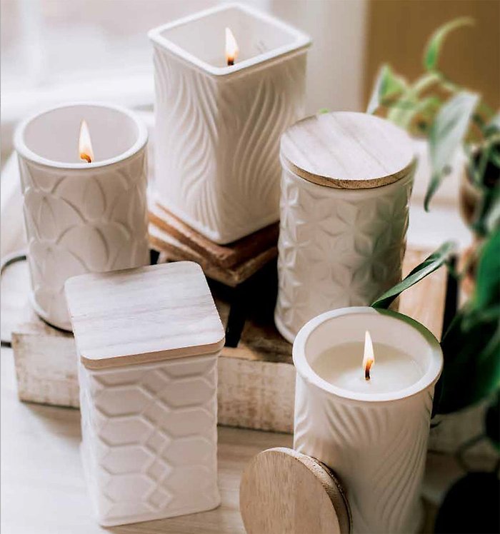 Swan Creek White Candle