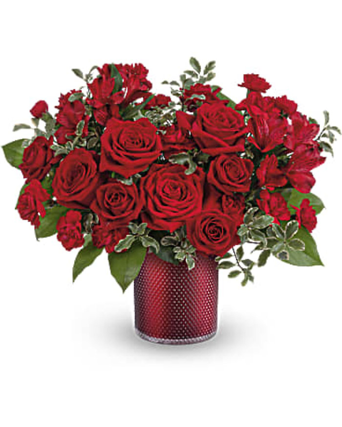 Radiant Crimson Bouquet