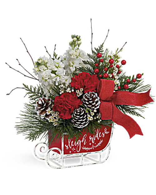 Christmas Day Sleigh Bouquet