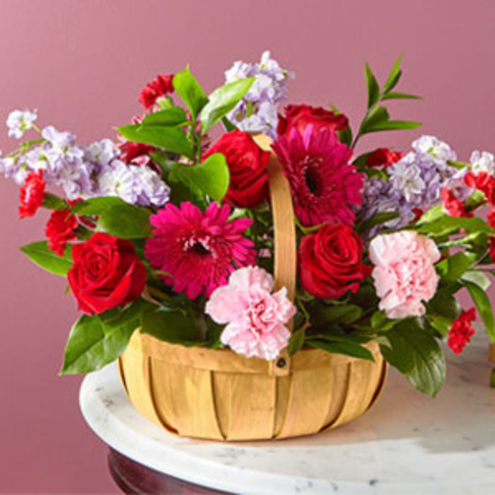 Pink Picnic Basket