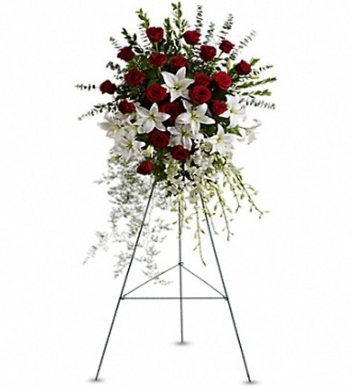 Lily &amp; Rose Tribute Spray