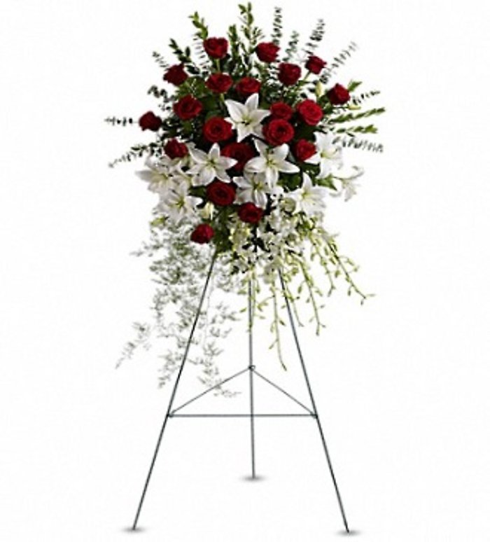 Lily &amp; Rose Tribute Spray