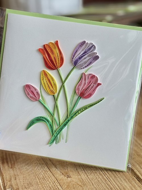 Quilled Greeting Card