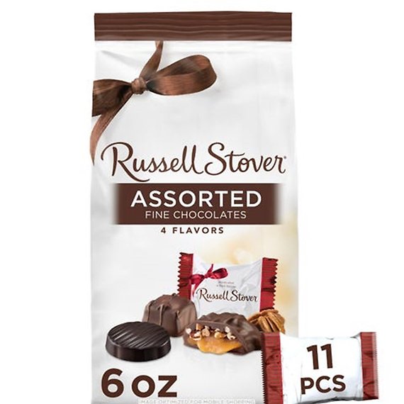 Russel Stover Assorted Mini Chocolate Bag