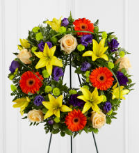 Radiant Remembrance Wreath