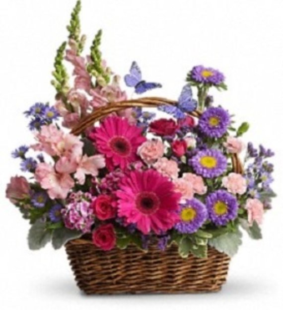 Country Basket Blooms