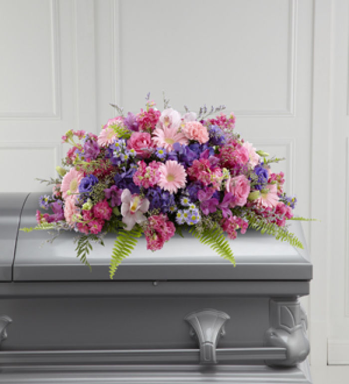 Glorious Garden™ Casket Spray