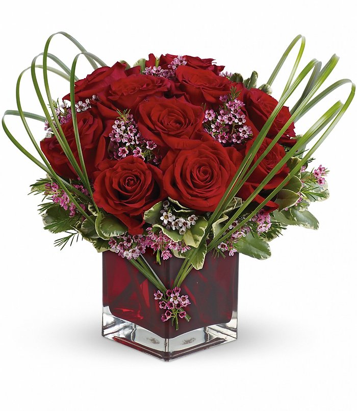 Sweet Thoughts Bouquet with Red Roses