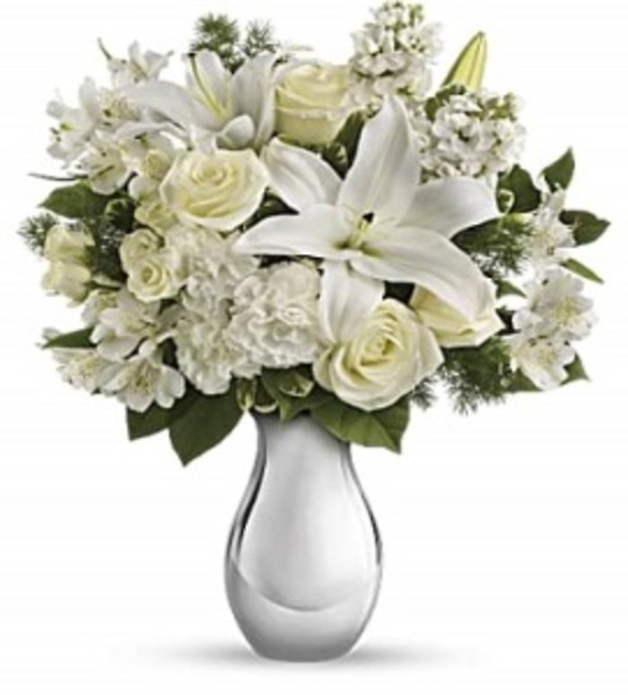 Shimmering White Bouquet
