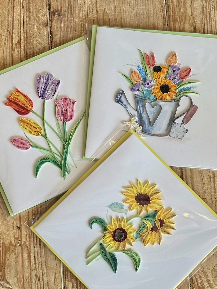 Quilled Greeting Card
