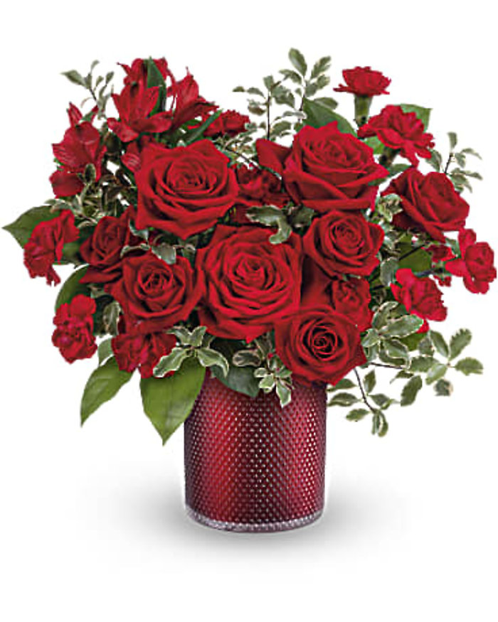 Radiant Crimson Bouquet