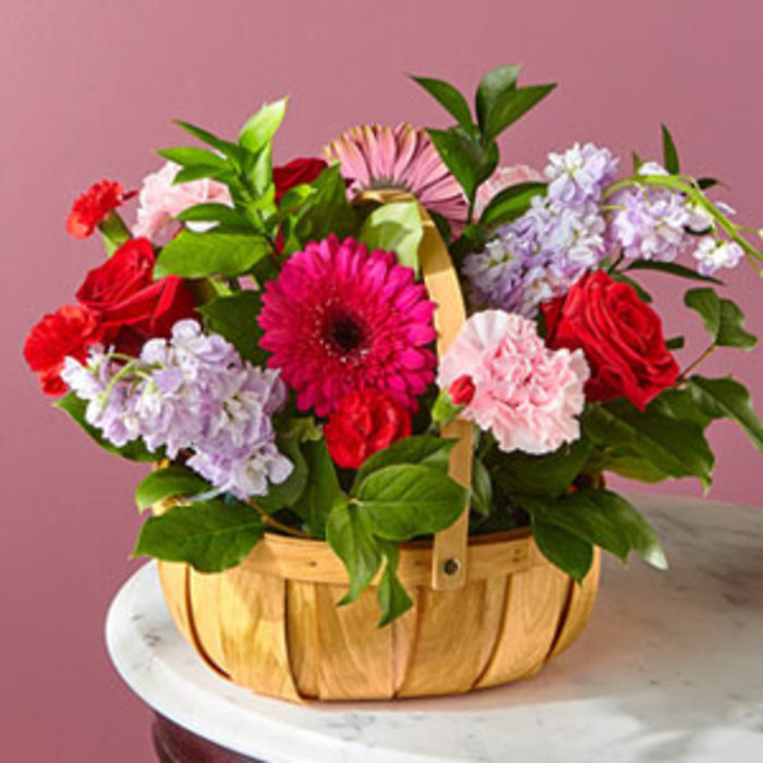 Pink Picnic Basket